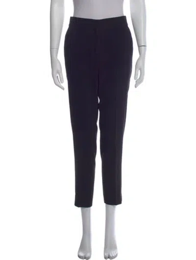 Pre-owned St John Straight Leg Pants In Blue