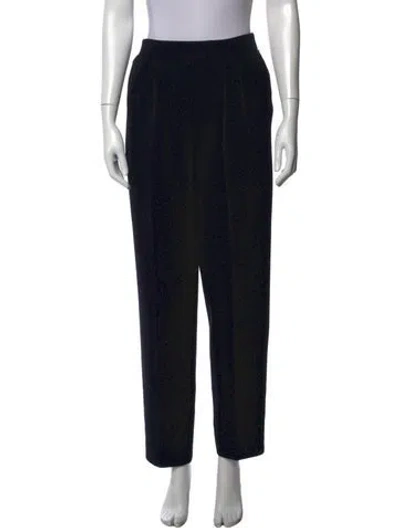 Pre-owned St John Straight Leg Pants In Blue