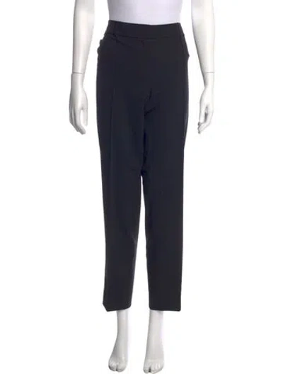 Pre-owned St John Straight Leg Pants In Blue