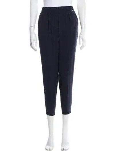 Pre-owned St John Straight Leg Pants In Blue
