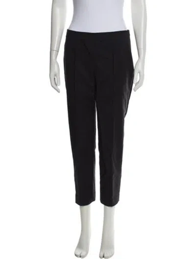 Pre-owned St John Straight Leg Pants In Gray