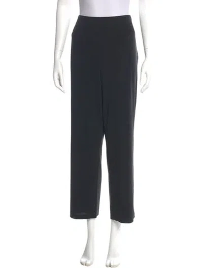 Pre-owned St John Straight Leg Pants In Gray