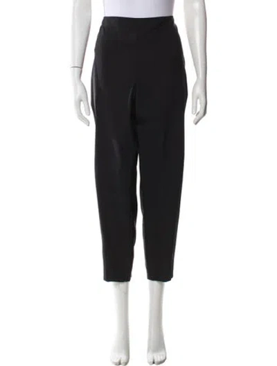 Pre-owned St John Straight Leg Pants In Gray