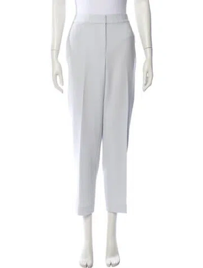 Pre-owned St John Straight Leg Pants In Gray