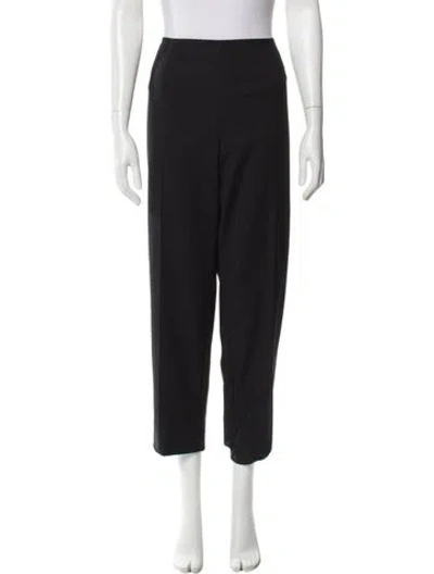 Pre-owned St John Straight Leg Pants In Gray