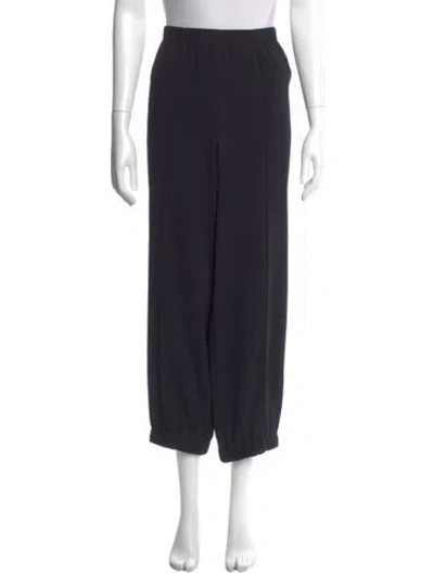 Pre-owned St John Straight Leg Pants In Gray