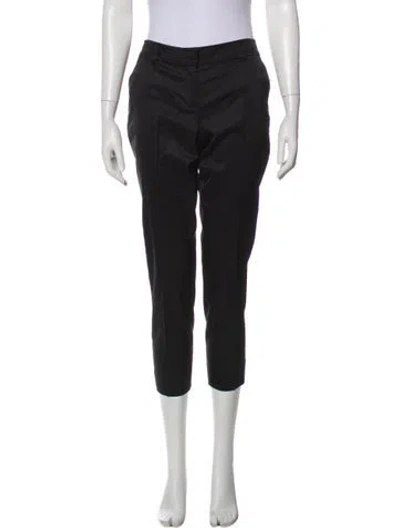 Pre-owned St John Straight Leg Pants In Gray