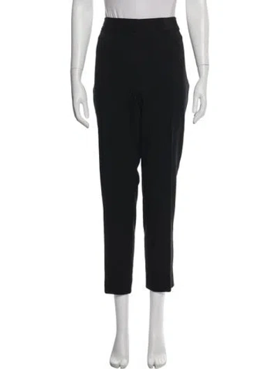 Pre-owned St John Straight Leg Pants In Gray
