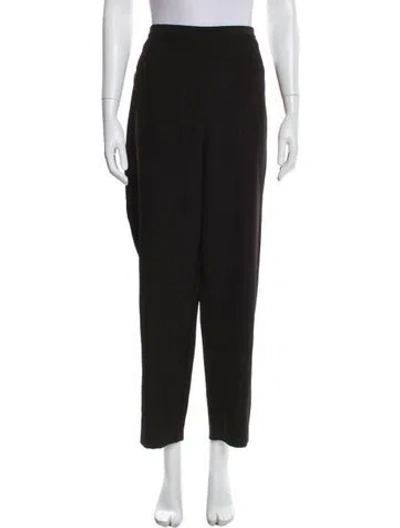 Pre-owned St John Straight Leg Pants In Gray