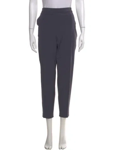 Pre-owned St John Straight Leg Pants In Gray