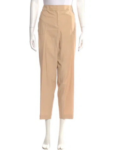 Pre-owned St John Straight Leg Pants In Neutral