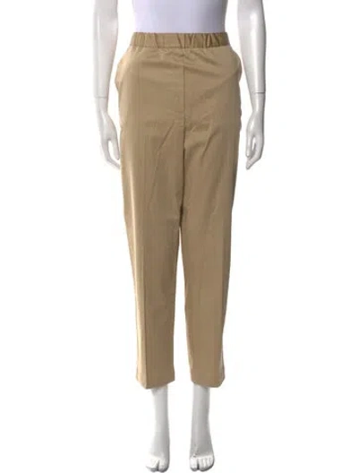 Pre-owned St John Straight Leg Pants In Neutral