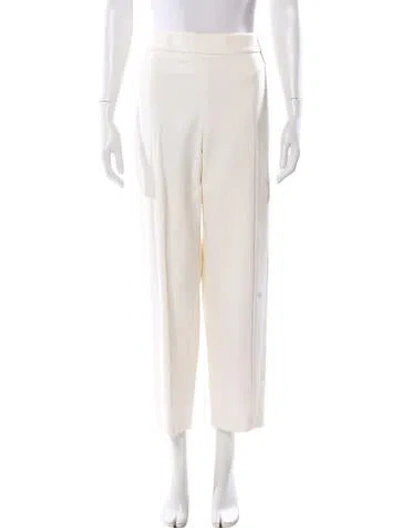 Pre-owned St John Straight Leg Pants In Neutral