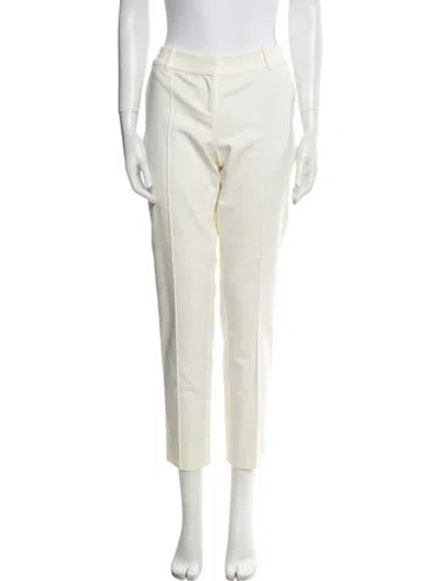 Pre-owned St John Straight Leg Pants In Neutral