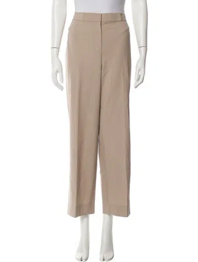 Pre-owned St John Straight Leg Pants In Neutral