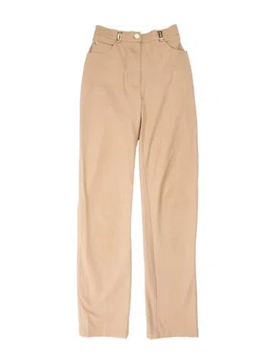 Pre-owned St John Straight Leg Pants In Neutral