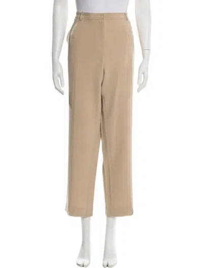 Pre-owned St John Straight Leg Pants In Neutral