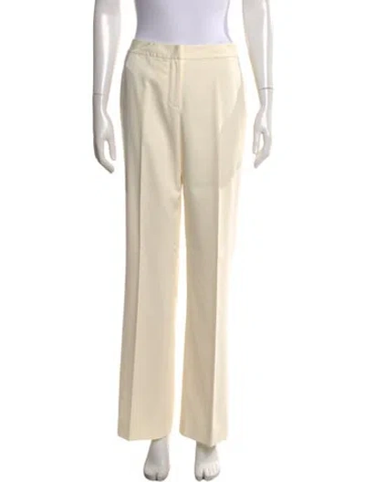 Pre-owned St John Straight Leg Pants In Neutral