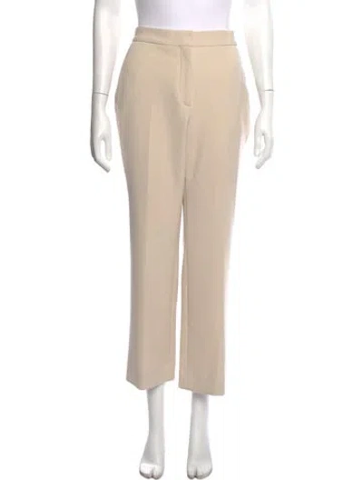 Pre-owned St John Straight Leg Pants In Neutral