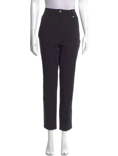 Pre-owned St John Straight Leg Pants W/ Tags In Black
