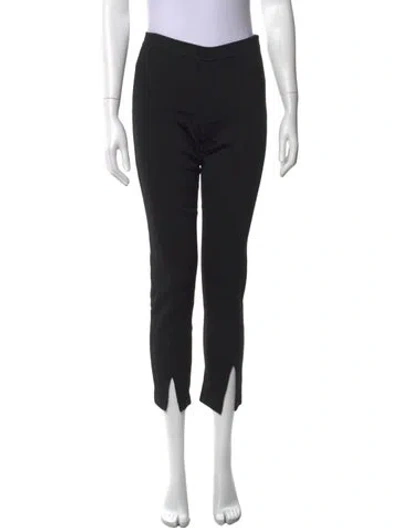 Pre-owned St John Straight Leg Pants W/ Tags In Black