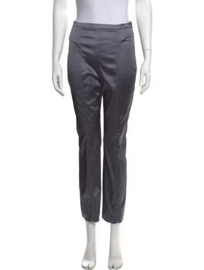 Pre-owned St John Straight Leg Pants W/ Tags In Gray