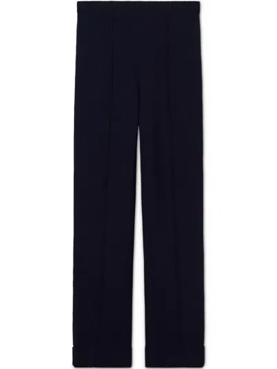 St John Straight-leg Trousers In Blau