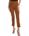 St John St. John Stretch Crepe Pant In Brown
