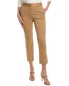 St John St. John Stretch Gabardine Pant In Animal Print