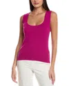 St John St. John Stretch Knit Shell In Pink