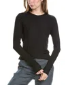 St John St. John Stretch Top In Black