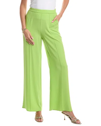 St John St. John Stright Leg Patch Pocket Pant In Green