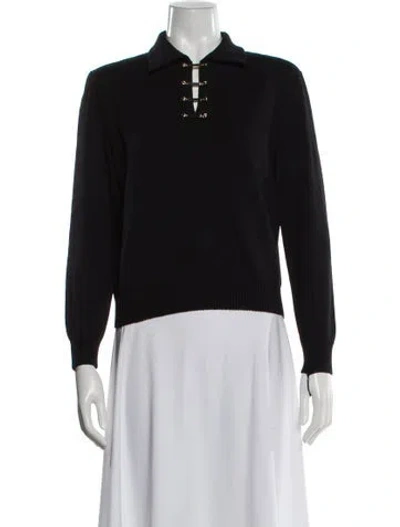 Pre-owned St John Sweater In Black