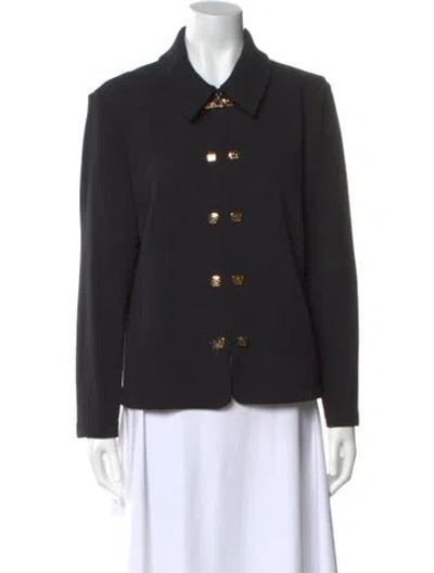 Pre-owned St John Sweater In Black