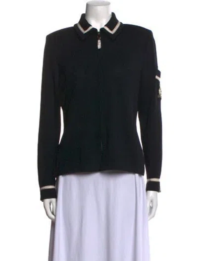 Pre-owned St John Sweater In Black