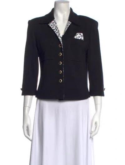 Pre-owned St John Sweater In Black