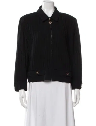 Pre-owned St John Sweater In Black