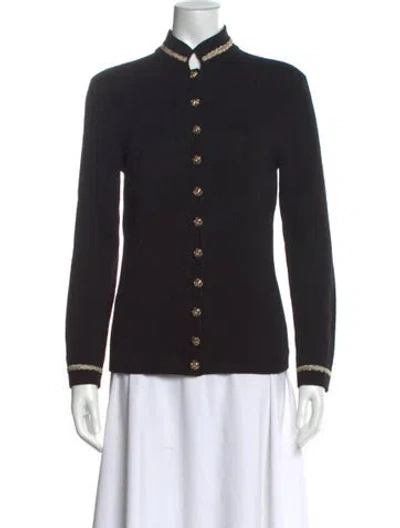 Pre-owned St John Sweater In Black