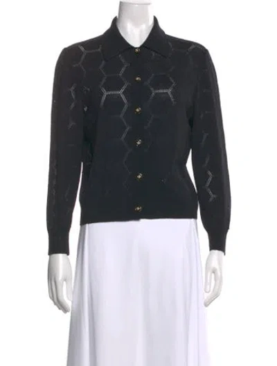 Pre-owned St John Sweater In Black