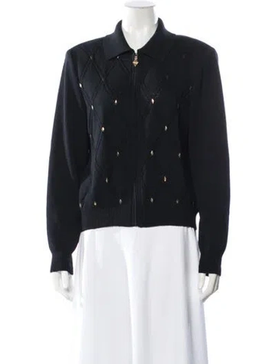 Pre-owned St John Sweater In Black
