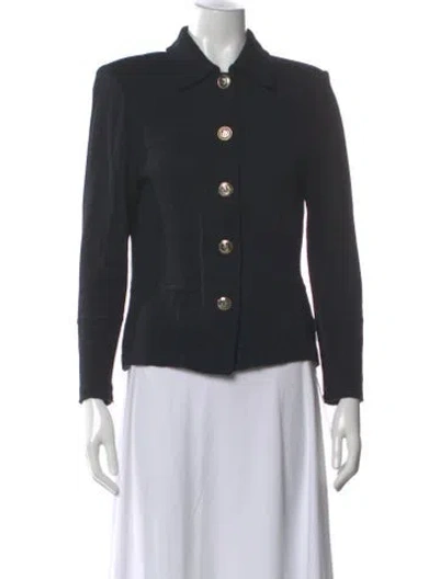 Pre-owned St John Sweater In Black