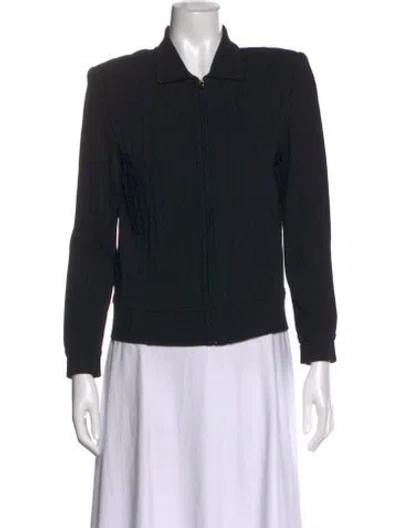 Pre-owned St John Sweater In Black