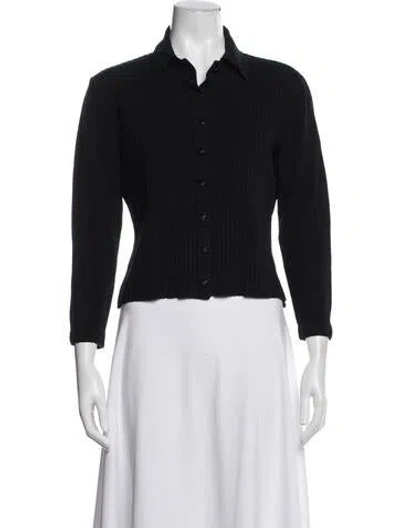 Pre-owned St John Sweater In Black