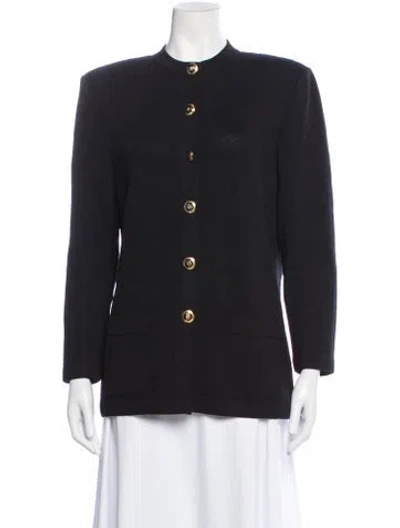 Pre-owned St John Sweater In Black