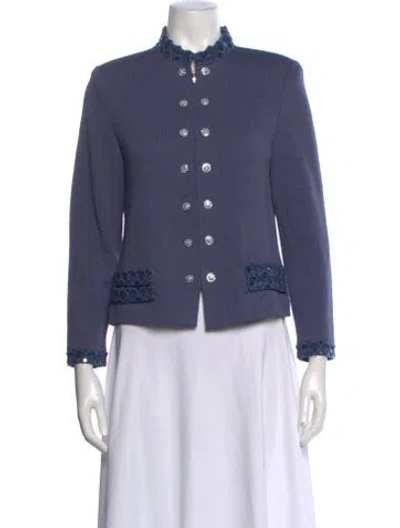 Pre-owned St John Sweater In Blue
