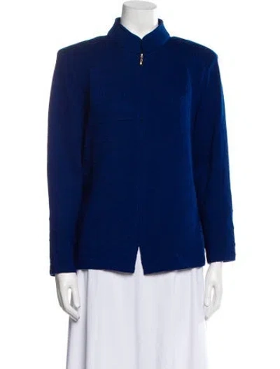 Pre-owned St John Sweater In Blue