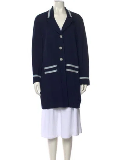 Pre-owned St John Sweater In Blue