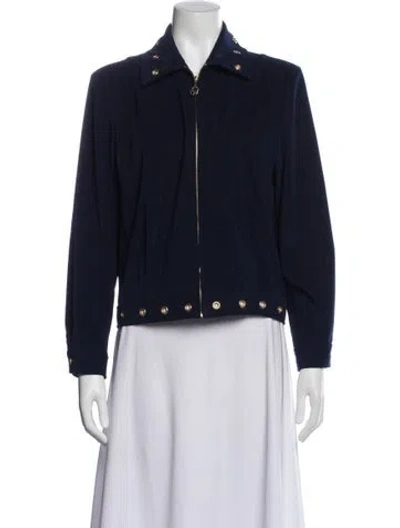 Pre-owned St John Sweater In Blue