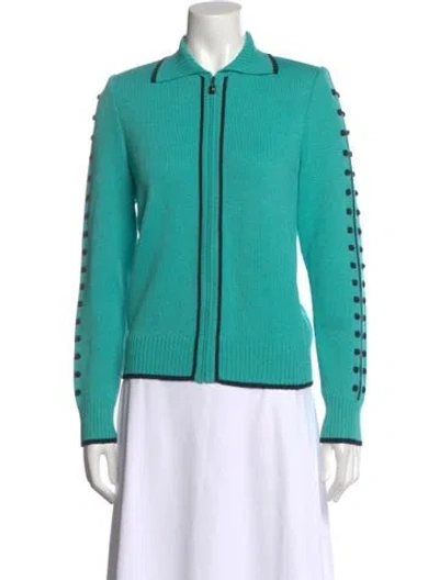 Pre-owned St John Sweater In Blue