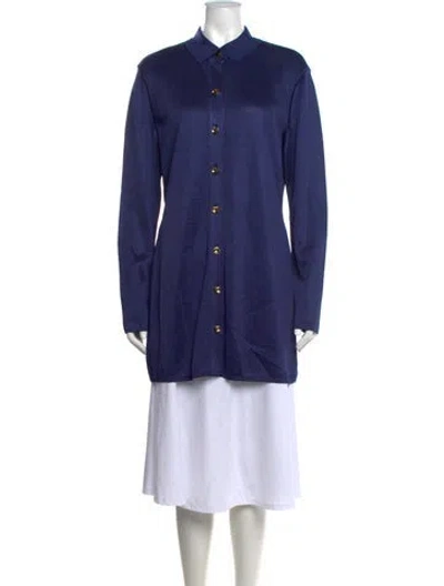 Pre-owned St John Sweater In Blue